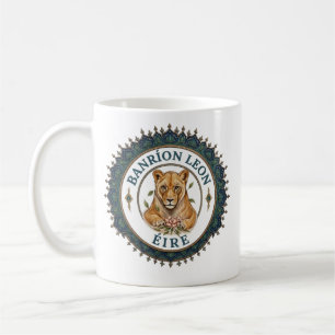 Löwinnenkönigin. Irland Kaffeetasse