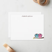 Lowl Couple Custom Danke Notizen (Vorderseite/Rückseite Beispiel)