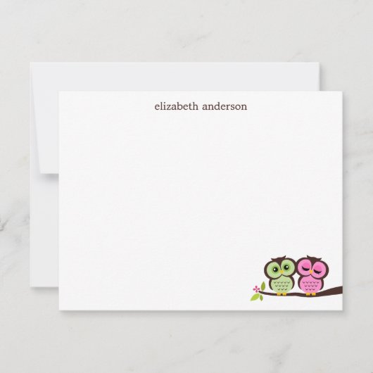 Lowl Couple Custom Danke Notizen (Vorderseite)