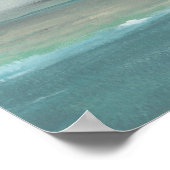 Lowland Beach I Poster (Ecke)