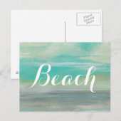 Lowland Beach I Postkarte (Vorne/Hinten)