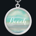 Lowland Beach I Versilberte Kette<br><div class="desc">Meeresleben</div>