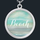 Lowland Beach I Versilberte Kette<br><div class="desc">Meeresleben</div>