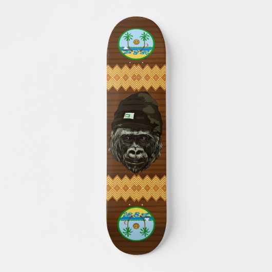 Lowland Gorilla Art Edition Skateboards (Vorne)