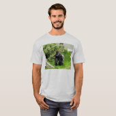Lowland Gorilla-Männchen T-Shirt (Vorne ganz)