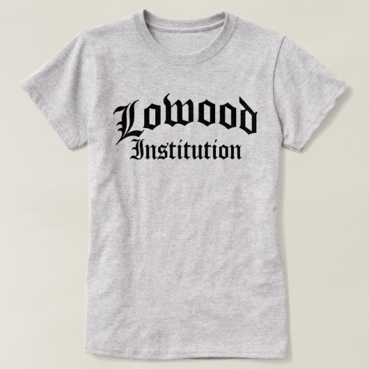 Lowood Institution T-Shirt (Design vorne)