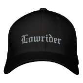 Lowrider Alte Schule Low Rider Reitkultur Bestickte Baseballkappe (Vorderseite)