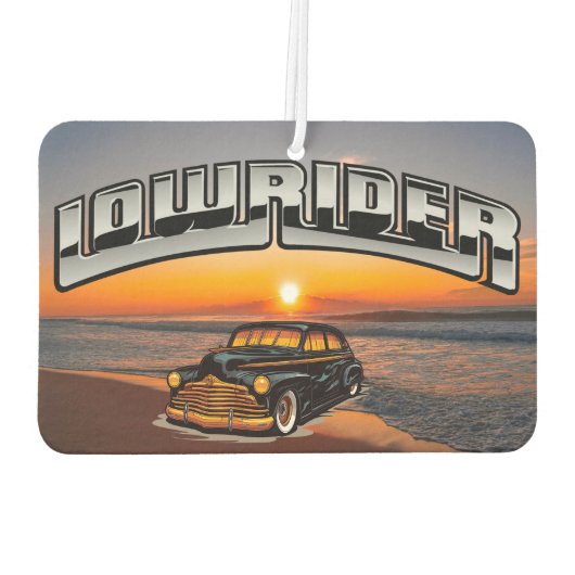 LowRider Auto-Fußmatte Autolufterfrischer (Rückseite)