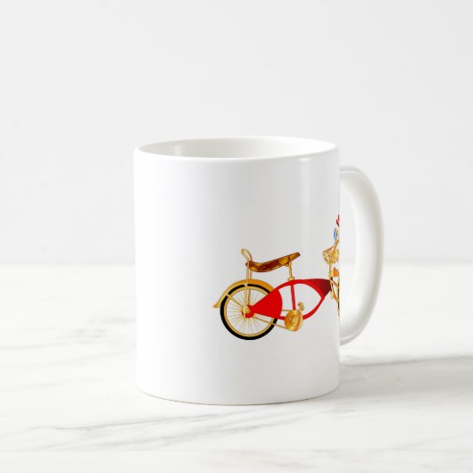 Lowrider Bike Kaffeetasse (VorderseiteRechts)