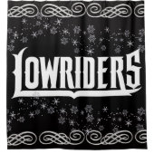 Lowrider Duschvorhang (Vorderseite)
