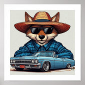 Lowrider Fuchs Poster (Vorne)