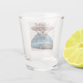 Lowrider Fuchs Schnapsglas (Rückseite)