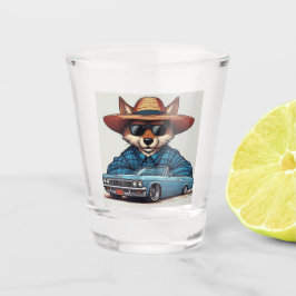 Lowrider Fuchs Schnapsglas