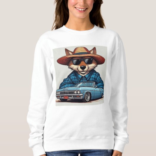 Lowrider Fuchs Sweatshirt (Vorderseite)