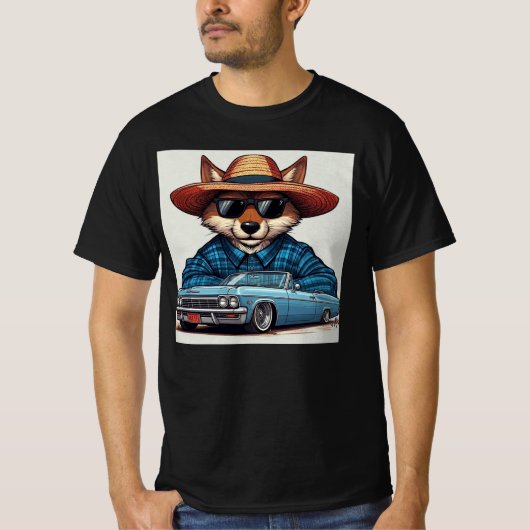 Lowrider Fuchs T-Shirt (Vorderseite)