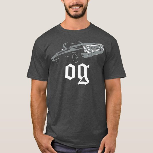 Lowrider Gangster Cholo East LA Cali T-Shirt (Vorderseite)