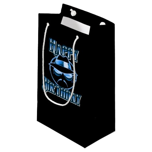 Lowrider Giftbag Kleine Geschenktasche Kleine Geschenktüte (Vorderseite Schrägansicht)