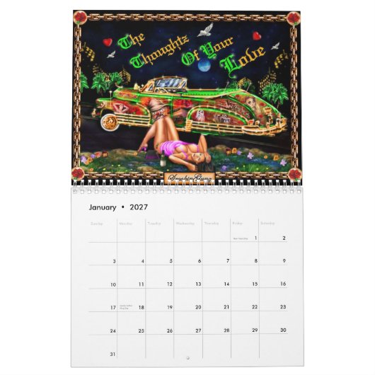 LOWRIDER-KALENDER 2011 KALENDER (Jan 2027)