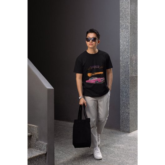 Lowrider „Low & Slow“ Klassiker-Autodesign | Retro T-Shirt