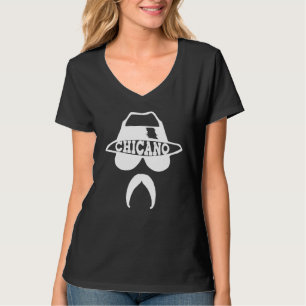 Lowrider-Mütze Chicano-Schnurrbart T-Shirt
