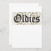 Lowrider Rim Oldies Old School Lowrider Einladung (Vorne/Hinten)