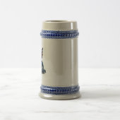 Lowrider Wolf Bierglas (Mittel)