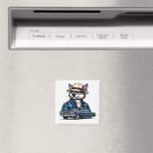 Lowrider Wolf Magnet (In Situ (Geschirrspüler))
