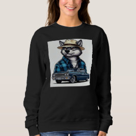 Lowrider Wolf Sweatshirt