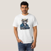 Lowrider-Wolf-T-Shirt T-Shirt (Vorne ganz)