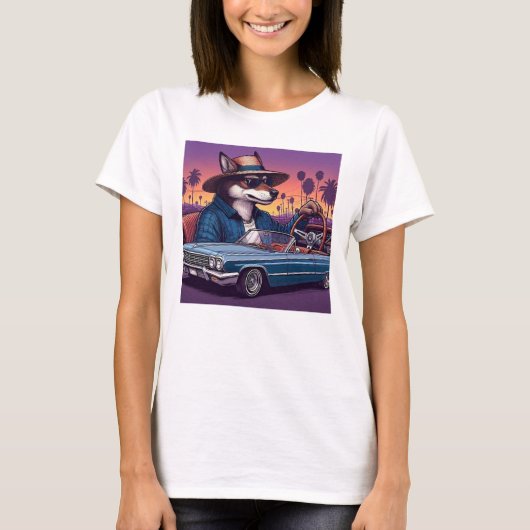 Lowrider Wolfy T-Shirt (Vorderseite)