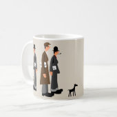 Lowry-ähnliche Zahlen Kaffeetasse (Vorderseite Links)