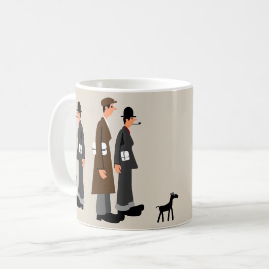 Lowry-ähnliche Zahlen Kaffeetasse (Vorderseite Links)