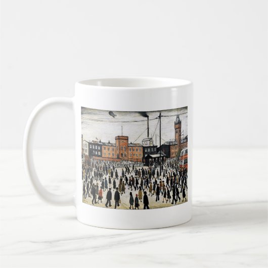 lowry Gehen zum Arbeitsentwurf Kaffeetasse (Links)