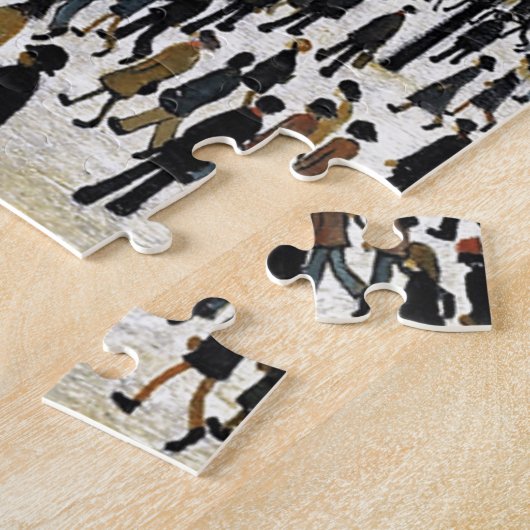 lowry Gehen zum Arbeitsentwurf Puzzle (Seite)