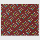 Lowry Matchstick Men Geschenkpapier (Flach)