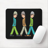 Lowry Matchstick Men Mousepad (Mit Mouse)