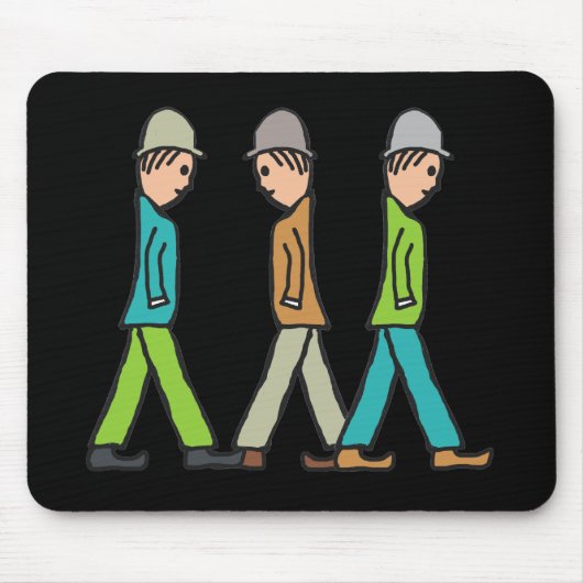 Lowry Matchstick Men Mousepad (Vorne)