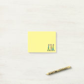 Lowry Matchstick Men Post-it Klebezettel (Auf Schreibtisch)