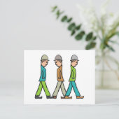 Lowry Matchstick Men Postkarte (Stehend Vorderseite)