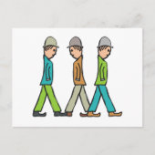 Lowry Matchstick Men Postkarte (Vorderseite)