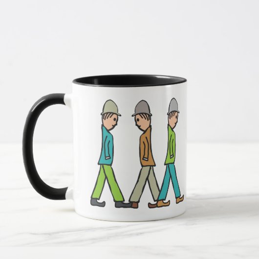 Lowry Matchstick Men Tasse (Links)