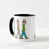 Lowry Matchstick Men Tasse (Vorderseite Links)