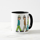 Lowry Matchstick Men Tasse (VorderseiteRechts)