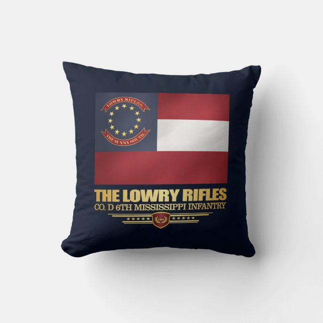Lowry Rifles Kissen (Vorderseite)