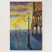 Lowry trifft Venedig. Puzzle (Vertikal)