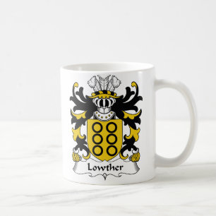 Lowther Familienwappen Kaffeetasse