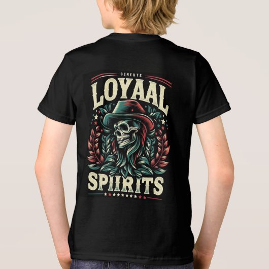 Loyaal Spirits Tri-Blend Shirt (Rückseite)