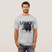 Loyal als Wolfspackung T-Shirt (Vorne ganz)