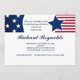 Loyal American Patriotic Einladung