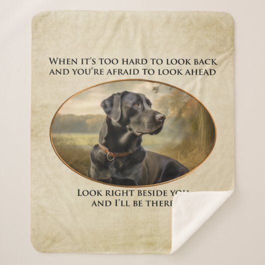 Loyal Black Lab Sherpadecke (Vorderseite)